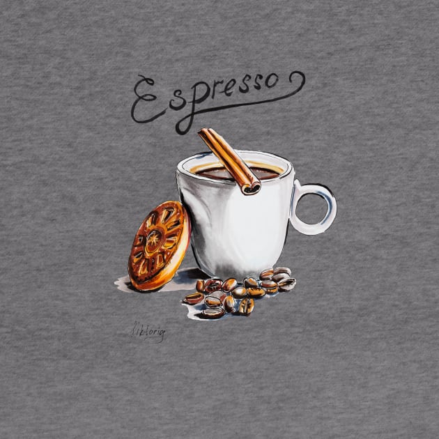 Espresso by Viktoria Love Art